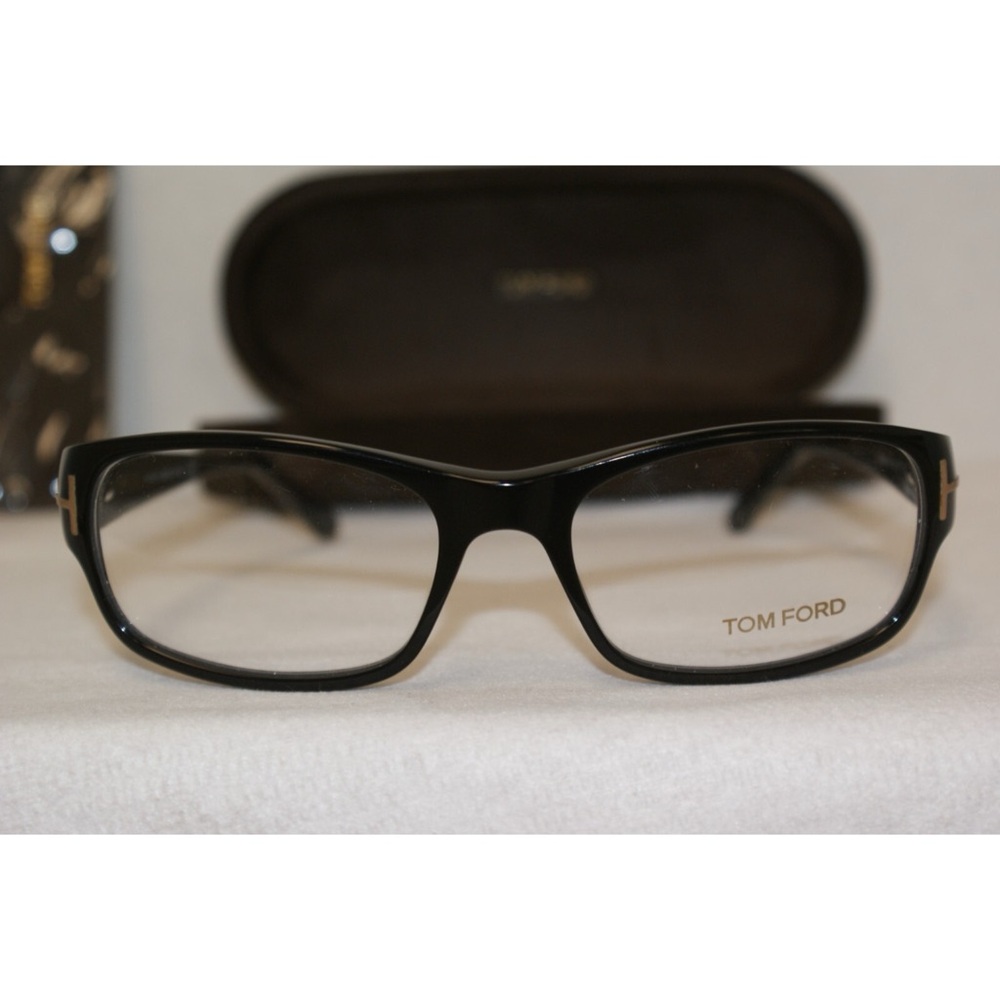 Tom Ford Eyeglasses 5042 Black B5 54-17-135 with Original Case and Box